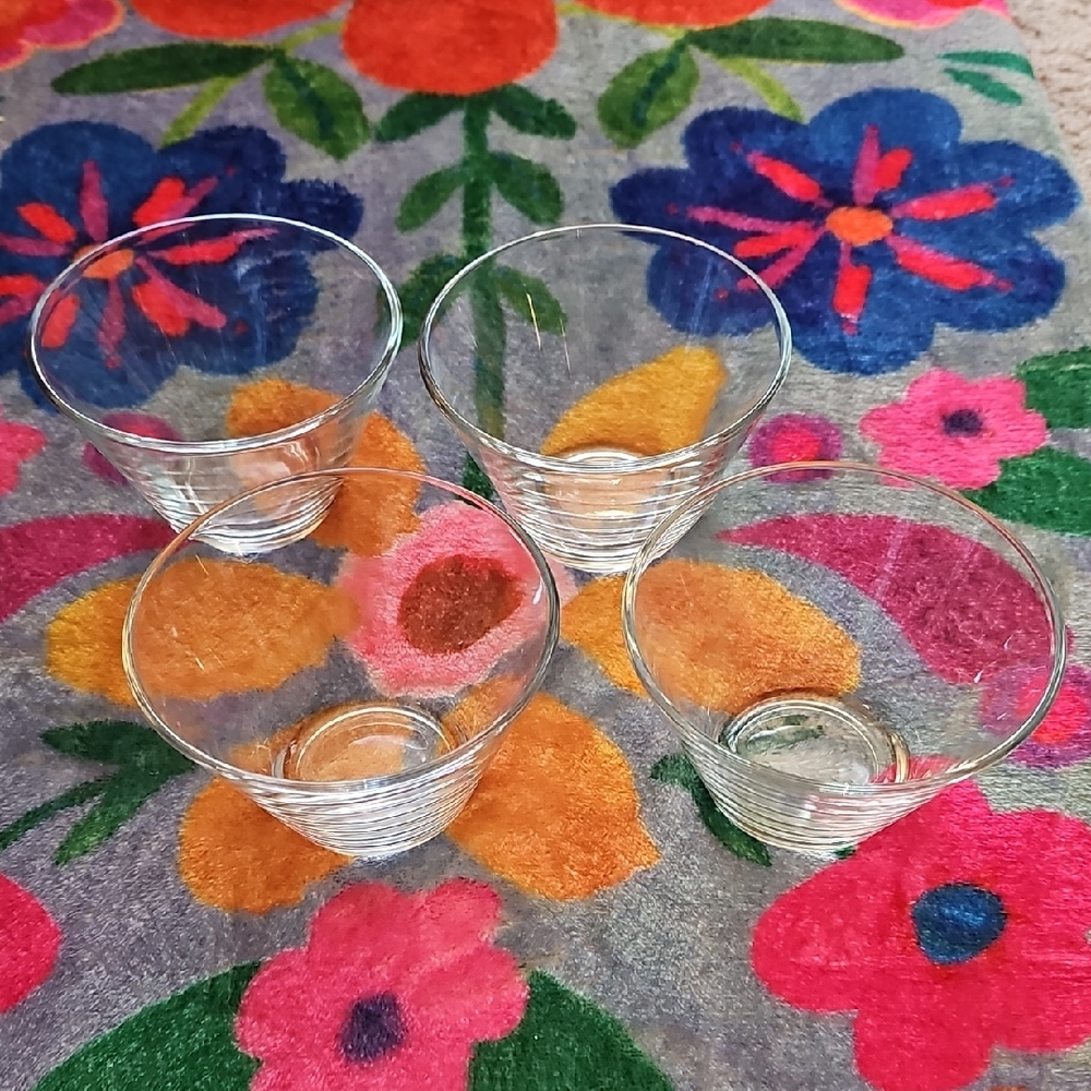 Clear Glass Tumbler Set